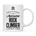 thumbnail image 1 of Koyal Wholesale Ceramic Coffee Tea Mug, This is What an Awesome Rock Climber Looks Like, 1 of 4