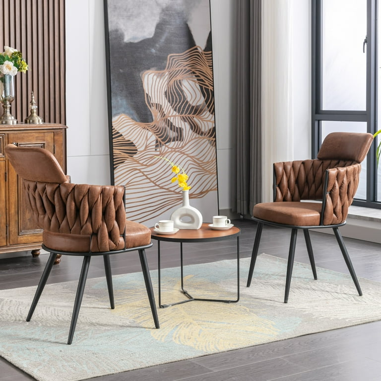 Dining Chairs Set of 2, Mid-Century Modern Dining Chair, Retro