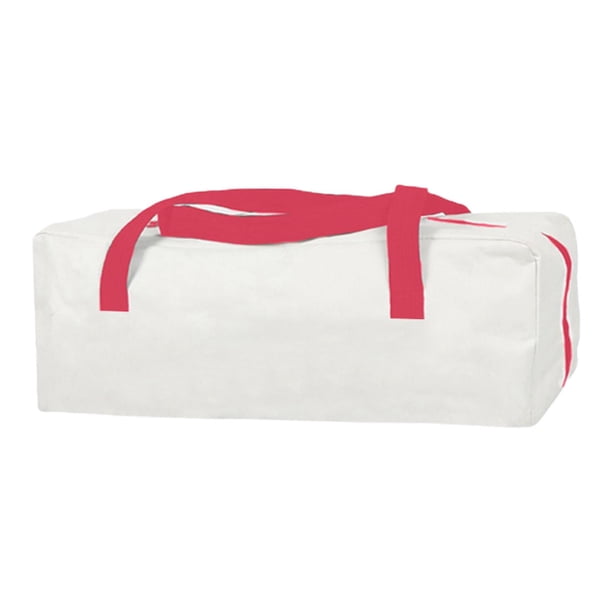 Bolsa para postes de tienda de campaña, bolsa de tela Oxford, bolsa de transporte, bolsa de almacenamiento para acampar Rojo 63cmx23cmx21cm