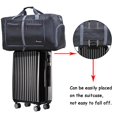 thumbnail image 3 of Bolsa de viaje Woogwin, impermeable, 60 L, grande, negra, 3 of 7