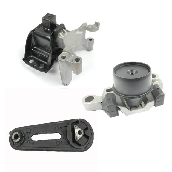 2007-2011 Nissan Sentra 2.0L Engine Motor & Trans Mount Set 3PCS for Auto CVT Transmission A4348 A4318 A4346