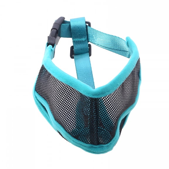 GASTROPOD Short Snout Dog Muzzle,Adjustable Breathable French Bulldog Mesh Flat Face Dog Anti Biting Mask Soft Panting Pet Supplies for Chewing Barking Training Grooming