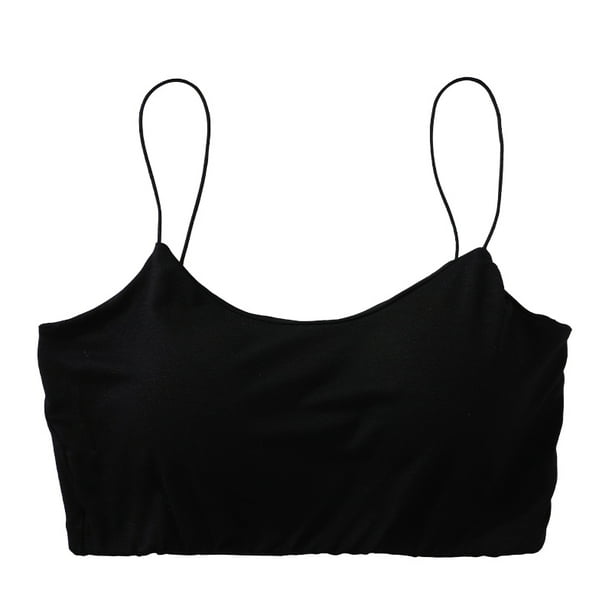 Ardorlove Women's Solid Color Bra Backless Bra Top Breathable Chest