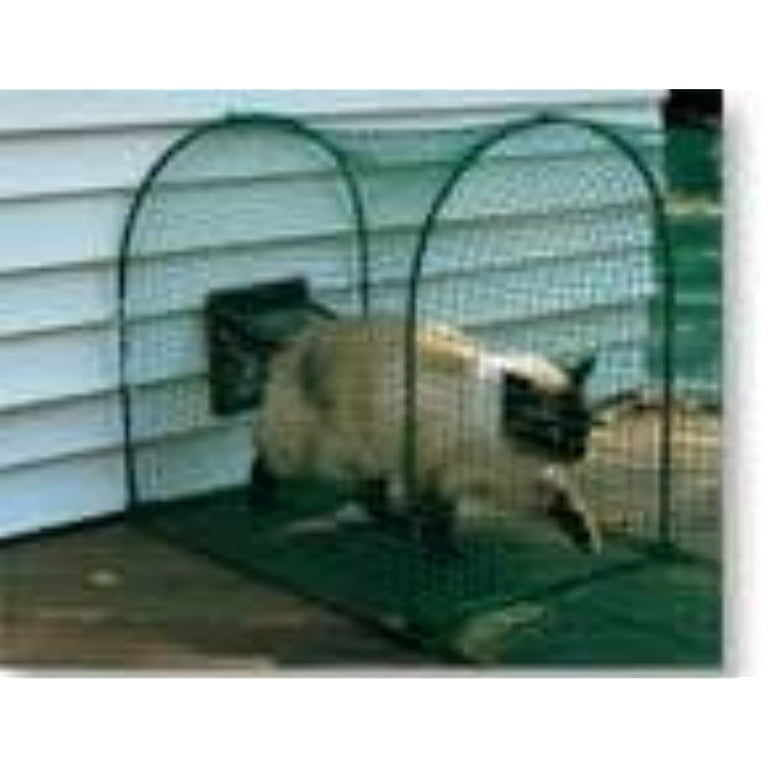 Deck on sale cat enclosure