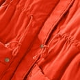 thumbnail image 4 of Ozmmyan Women Buttons Long Sleeve Solid Pockets Coat Plus Fleece Jacket Outwear Top, 4 of 6