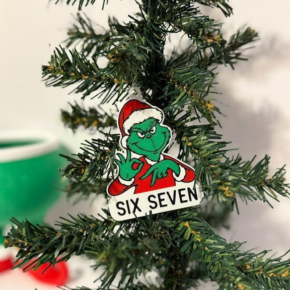 6-7 Ornament, Christmas 6-7 Ornament, 6-7 X-Mas Ornament, 6-7 Funny Ornament