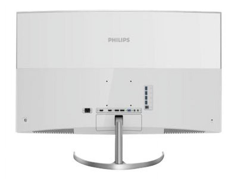 Philips Monitor 40" Curved VA Panel 3000R 4K UHD 3840x2160 Res VGA HDMI (MHL) HDMI 2.0 DisplayPortx2 USB 3.0x4 Built-in 5Wx2 Speakers BDM4037UW - image 4 of 6