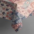 thumbnail image 6 of Boho Bohemia Flower Rectangle Tablecloth 60"x120",Waterproof Polyester Rectangle Table Cloth, Wipeable Spillproof Polyester Tablecloth for Dining, Camping, Indoor and Outdoor, 6 of 6