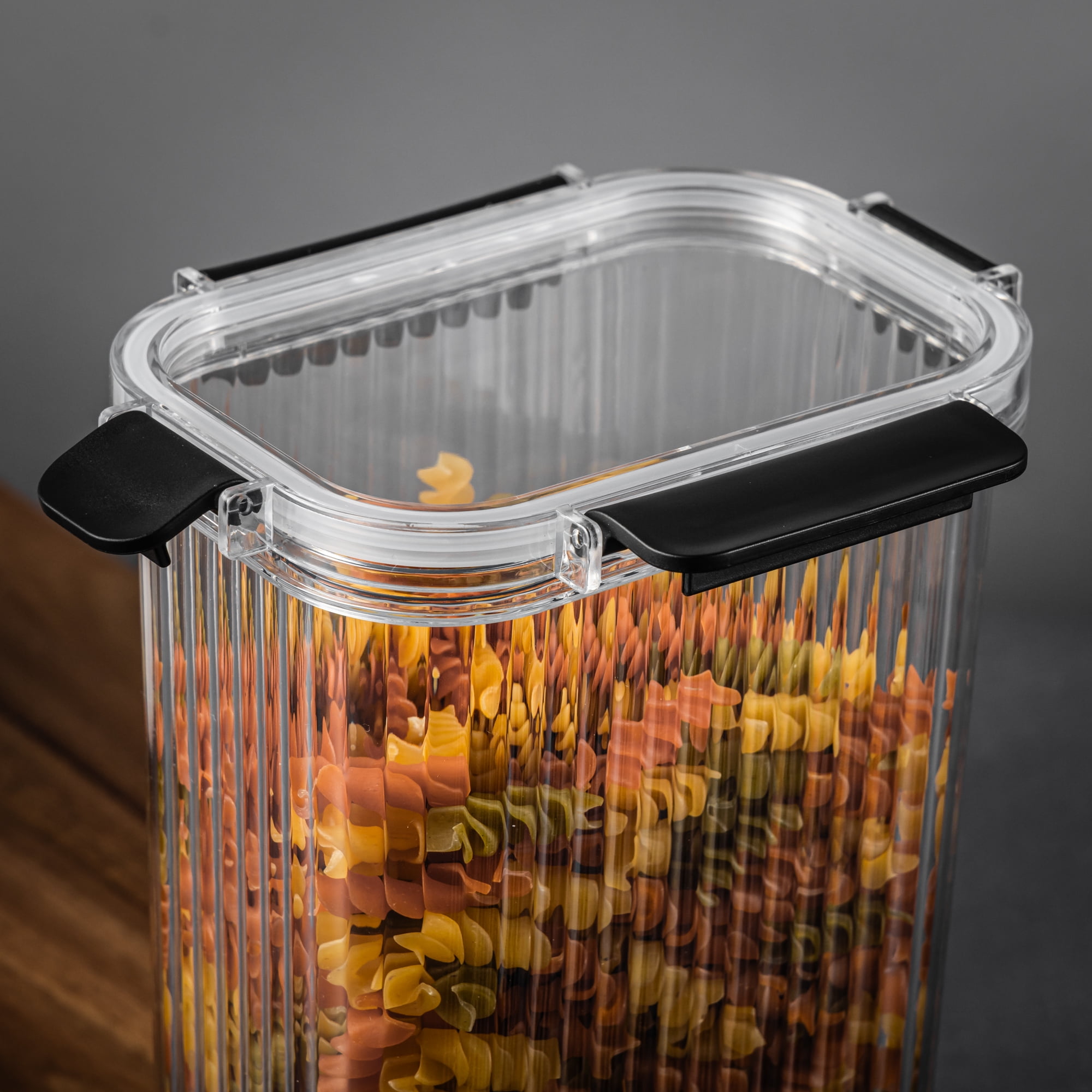 Thyme & Table 9.3 Cup Plastic Pantry Storage Container, Clear