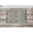 thumbnail image 2 of Linon Platinum Area Rug Collection, Gray and Black, 2' x 3', 2 of 3