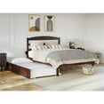 thumbnail image 1 of AFI Lit Grand en Bois Massif avec Lit Gigogne Simple TG en Noyer, 1 of 15