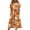Yellow(Cartoon Ghost), variant on Halloween Summer Dresses for Women Novelty Cartoon Ghost Medieval Dress Short Sleeve Trendy Loose Fit Flowy Midi Halloween Costumes for Women Yellow XXL