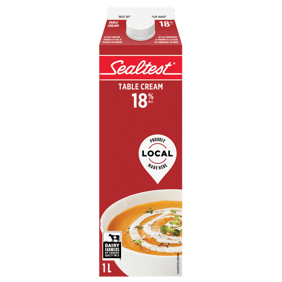 Sealtest 18% Table Cream, 1 L