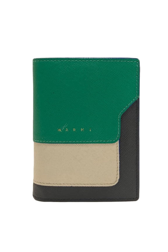 Pre-Owned Marni Logo Bi-fold Leather Wallet for Women