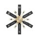 thumbnail image 1 of Reloj de pared creativo Reloj de pared moderno Arte de pared Regalo festival Adorno de moda Verde oscuro, 1 of 9