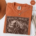 thumbnail image 3 of Fun Aunt Knight Riding Black Cat Shirt, Hear Ye Fun Aunt Has Arrived Tee, Funny Medieval Cat Meme T-Shirt, Cat Lover Auntie Gift, 3 of 9