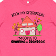 thumbnail image 4 of Inktastic Book my Reservation- I'm Going To Grandma and Grandpa's Youth T-Shirt, 4 of 5