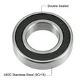 thumbnail image 2 of Uxcell S6902-2RS Deep Groove Ball Bearings 15mm x 28mm x 7mm Double Sealed Stainless Steel 440C, 2 of 4
