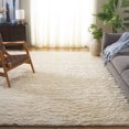thumbnail image 2 of SAFAVIEH Casablanca Grozda Solid Wool Area Rug, Ivory, 8' x 10', 2 of 8