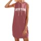 thumbnail image 1 of Vestido informal con estampado de letras para mujer: poliéster suave, versátil para ocasiones en casa y al aire libre, 1 of 4