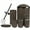Brown, variant on Cerbior 6 Plastic Bathroom Linen & Accessory Set, Black