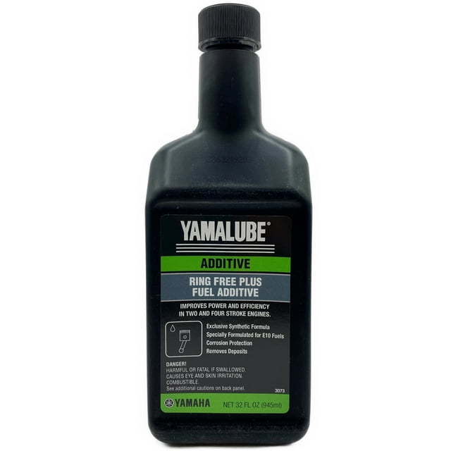 Yamaha New OEM Yamalube Outboard Ring Free Plus Fuel Additive Quart