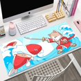 thumbnail image 3 of Alfombrilla de ratón grande y bonita para Gamer, alfombrilla de ratón Kawaii para juegos, accesorios para juegos, alfombrilla para teclado de ordenador portátil, cubierta para mesa, alfombrilla de esc, 3 of 5
