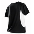 thumbnail image 5 of Gfyviroh Men's Athletic Tees Color Block Breathable Crew Neck T-Shirt Lightweight Summer Short Sleeve Workout Shirts, 5 of 8