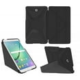 thumbnail image 1 of Roocase RC-GALX-TAB-S2-9. 7-OG-SS-GB& no.  47, GM Origami 3D Slim Shell Case For Galaxy Tab S2 9. 7, Granite Black, 1 of 1