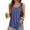 Bright Blue, variant on MOYIKO Tank Tops for Women Round Neck Trendy Sleeveless Tops Dressy Casual Flowy Summer Shirts Loose Fit