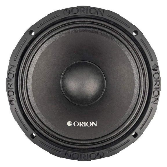 ORION XTX1054DC XTR Series High Efficiency 10” Mid-Range Dust Cap Loudspeaker, 2000W Max Power, 500W RMS, 4 Ohm, 3” Voice Coil - Pro Car Audio Stereo, Midrange Speaker (Single)
