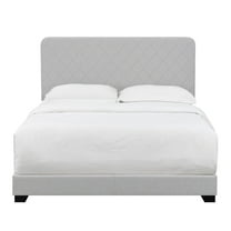 Home Meridian Mid Century Modern King Quilted Bed