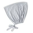 thumbnail image 1 of Pure silk cotton adjustable hair hiding hood cap elastic strap base small hat, 1 of 10