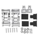 thumbnail image 1 of Kit de pestillos de capó para Jeep Wrangler JK de 2 puertas y Unlimited de 4 puertas (2007-2017, color titanio), 1 of 14