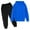 Z01-Blue, variant on Taybagh Girls Clothes Size 10 12 Winter Sport Long Sleeve Girls Outfits Jogger Trouser Set with Hoodie Pullover Yellow 11-12 Years