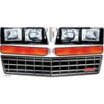 thumbnail image 1 of Allstar Performance ALL23014 1983-1988 Monte Carlo SS Kit de Décalcomanies Nez Stock Grille, 1 of 1