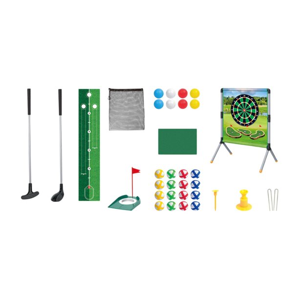 Kids Golf Set Accesorios de golf Capacitación de golf para niños Oficina de adultos en casa Estilo C