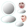 thumbnail image 4 of 10X Mirror, Double-Sided Mirror Design Convenient Energy-Saving Portable Mirror, Makeup Lovers For Make Up Dress Up Beginners, 4 of 8