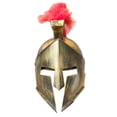 thumbnail image 1 of Casco de disfraz de caballero Medieval, accesorio para Cosplay de Halloween, Gladiador, espartano, Guerrero romano, griego, 1 of 4