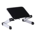 thumbnail image 1 of Table Tech Buddy: Ergonomic Portable Laptop Desk, Height Adjustable With Built-in Clips, Foldable Stand For Space-saving Convenience, 1 of 2