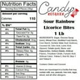 thumbnail image 3 of Candy Retailer Sour Rainbow Licorice Bites 1 Lb, 3 of 4