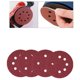 thumbnail image 5 of Lote de 100 discos abrasivos 40/80/120/180/320/400/600/800/1500/2000 discos abrasivos taille 125 mm Ideal para meulage/polissage/dérouillage, 5 of 5