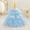 F-88Sky Blue, variant on ZHOGXU Kids Girls Summer Dress Sleeveless Round Neck Solid Color Glitter Sequin Comfortable Fashion Mesh Tutu Dresses For Party,Light Pink,5-6 Years