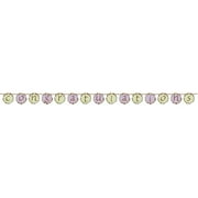 parenthood baby shower 5.5 ribbon circle banner - each, congratulations