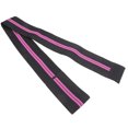 thumbnail image 5 of Sports Elbow Brace Protection Bandage Elastic Elbow Wrap Adjustable Compression SleeveBlack and Purple Stripes, 5 of 5