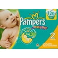thumbnail image 3 of Pampers - Baby Dry Diapers, Super Pack (Choose Your Size), 3 of 5