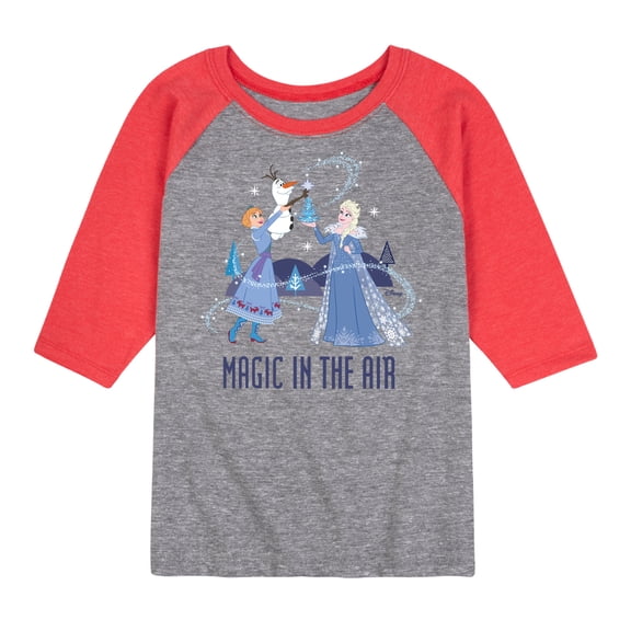 Frozen 2 - Magic In The Air - Toddler And Youth Raglan Graphic T-Shirt