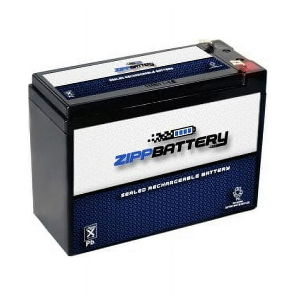 Zipp Battery Hgl10-12 Fullriver 12V (12 Volt) 10Ah Wide/20hr Replacement Battery
