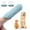 Blue, variant on PET FORTUNA 360º Dog Finger Toothbrush, Cat Toothbrush, Dog Tooth Brushing Kit, Dog Teeth Cleaning Kit, Dog Dental Care, for Use with Dog Toothpaste and Cat Toothpaste (2-Pack) (Peach)