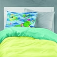 thumbnail image 2 of Carolines Treasures APH0089PILLOWCASE Frogs Swimming Fabric Standard Pillowcase Standard multicolor, 2 of 2
